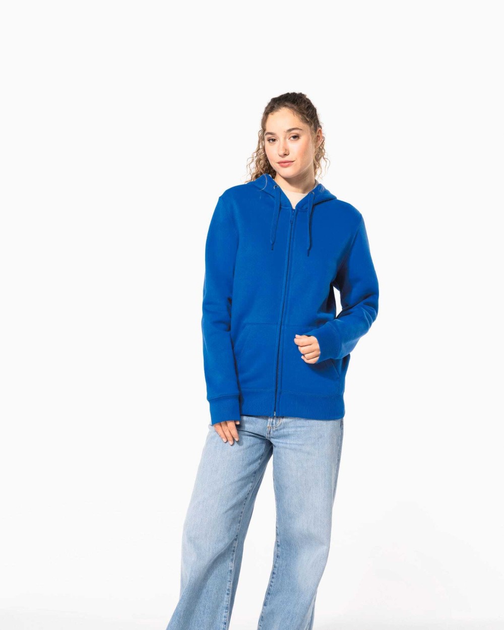 KARIBAN Kapuzensweatshirt mit Reißverschluss Sweatshirts personalisierbar