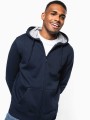 Sweat-shirts à personnaliser KARIBAN Sweat-shirt zippé capuche unisexe 
