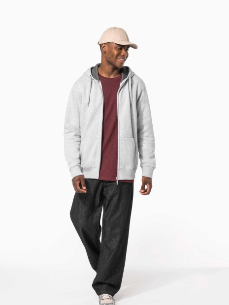 Sweat-shirts à personnaliser KARIBAN Sweat-shirt zippé capuche unisexe 