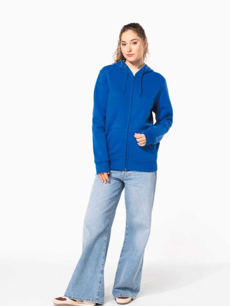 Sweat-shirts à personnaliser KARIBAN Sweat-shirt zippé capuche unisexe 