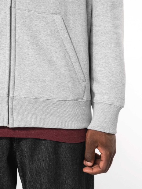 Sweat-shirts à personnaliser KARIBAN Sweat-shirt zippé capuche unisexe 