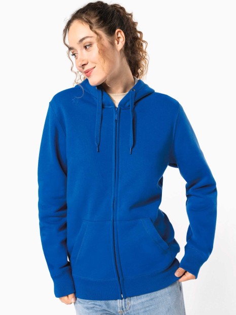 Sweat-shirts à personnaliser KARIBAN Sweat-shirt zippé capuche unisexe 