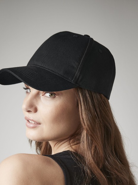 Casquettes à personnaliser BEECHFIELD ORGANIC COTTON 5 PANEL CAP 