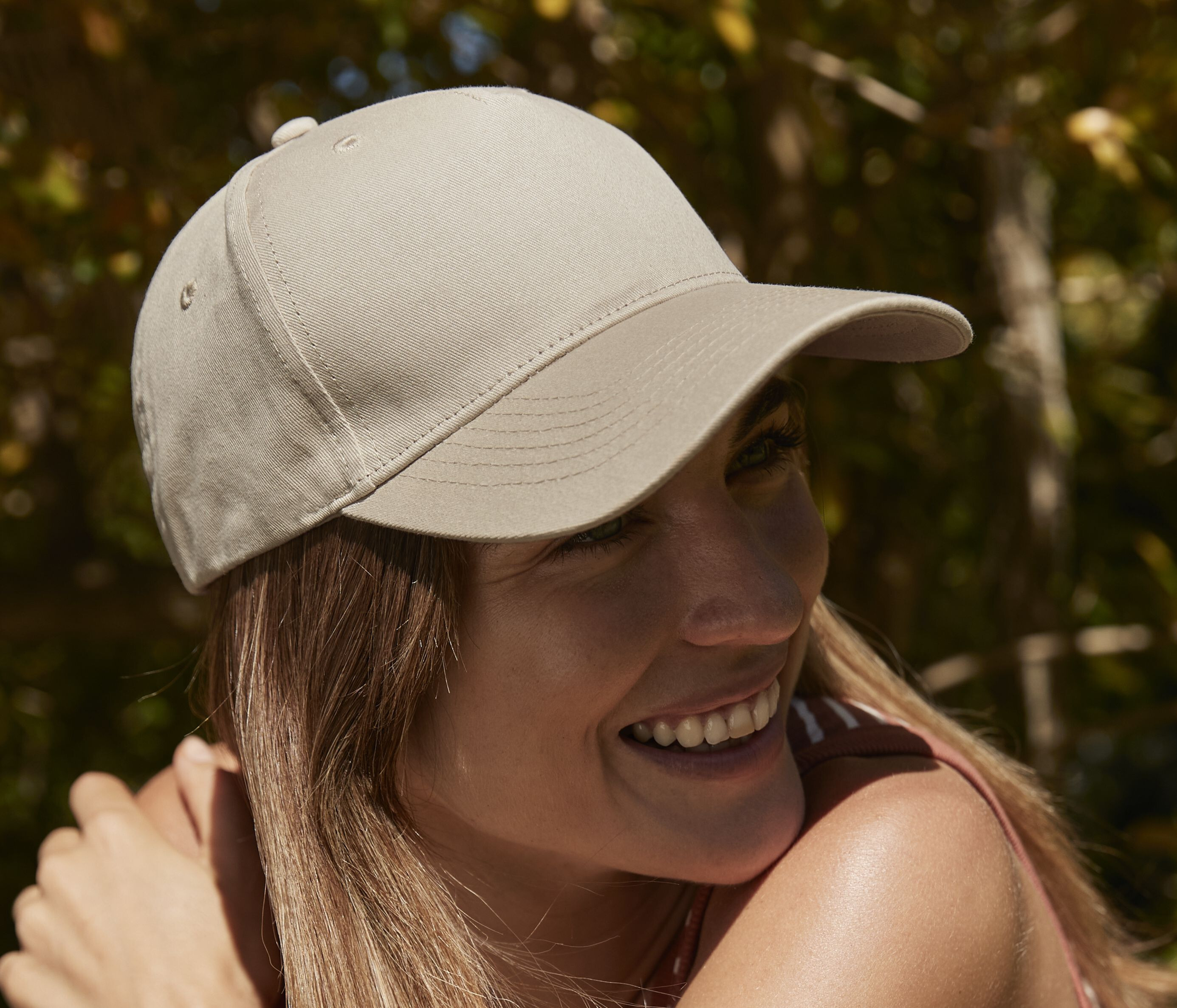 Casquettes personnalisable BEECHFIELD ORGANIC COTTON 5 PANEL CAP