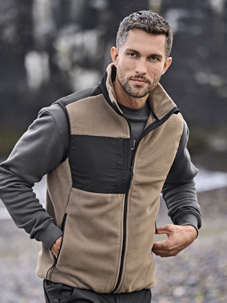 Laines polaires à personnaliser TEE JAYS MOUNTAIN FLEECE BODYWARMER 