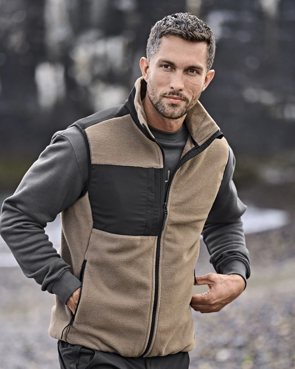 TEE JAYS MOUNTAIN FLEECE BODYWARMER Polar Fleeces personalisierbar