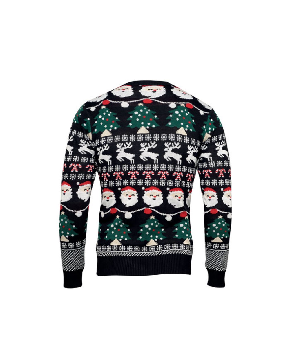 Benodigdheden 4DO Kerst LED-trui S/M voor bedrukking &amp; borduring