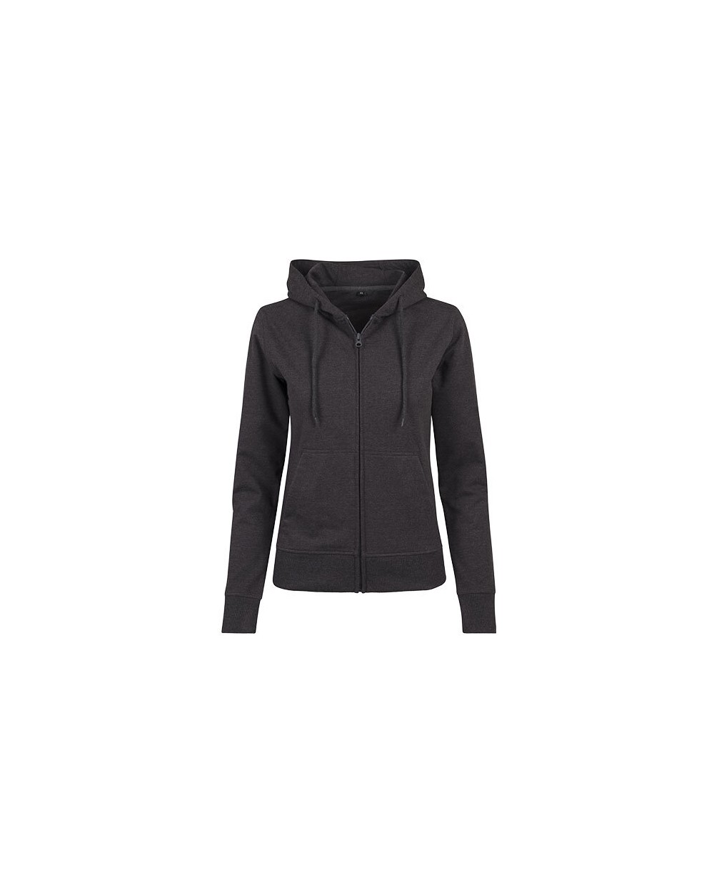 BUILD YOUR BRAND LADIES TERRY ZIP HOODY Sweatshirts personalisierbar