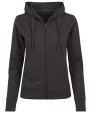 Sweat-shirts personnalisable BUILD YOUR BRAND LADIES TERRY ZIP HOODY