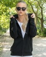 Sweaters & hoodies BUILD YOUR BRAND LADIES TERRY ZIP HOODY voor bedrukking &amp; borduring