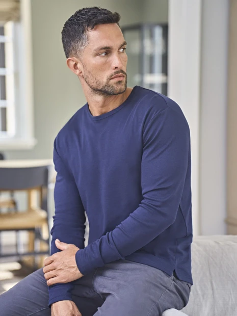 T-Shirts à personnaliser TEE JAYS LONG SLEEVE INTERLOCK TEE 