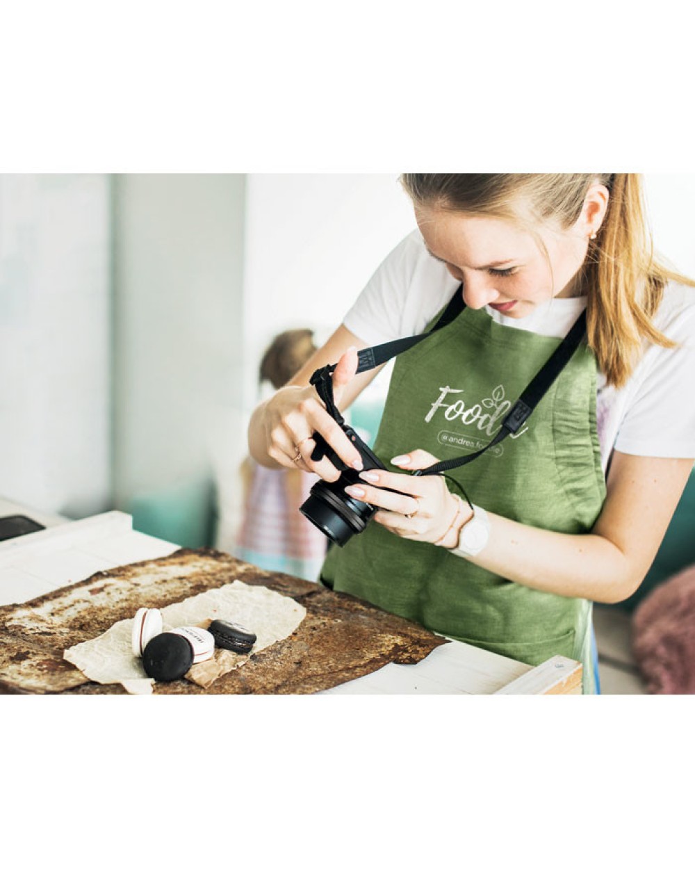 4DO Hanf Küchenschürze 200g/m² Schürzen personalisierbar