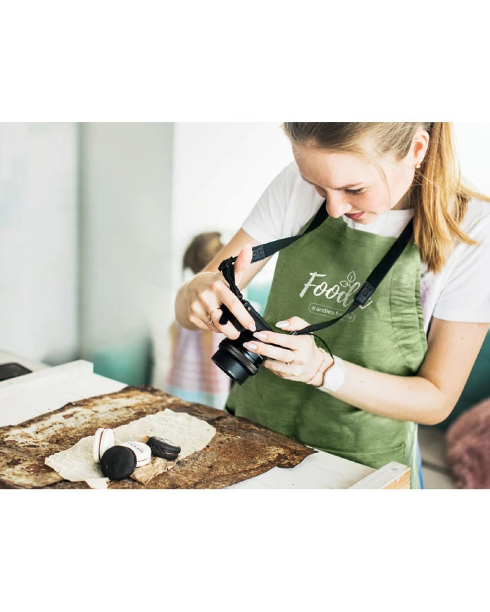 4DO Hanf Küchenschürze 200g/m² Schürzen personalisierbar