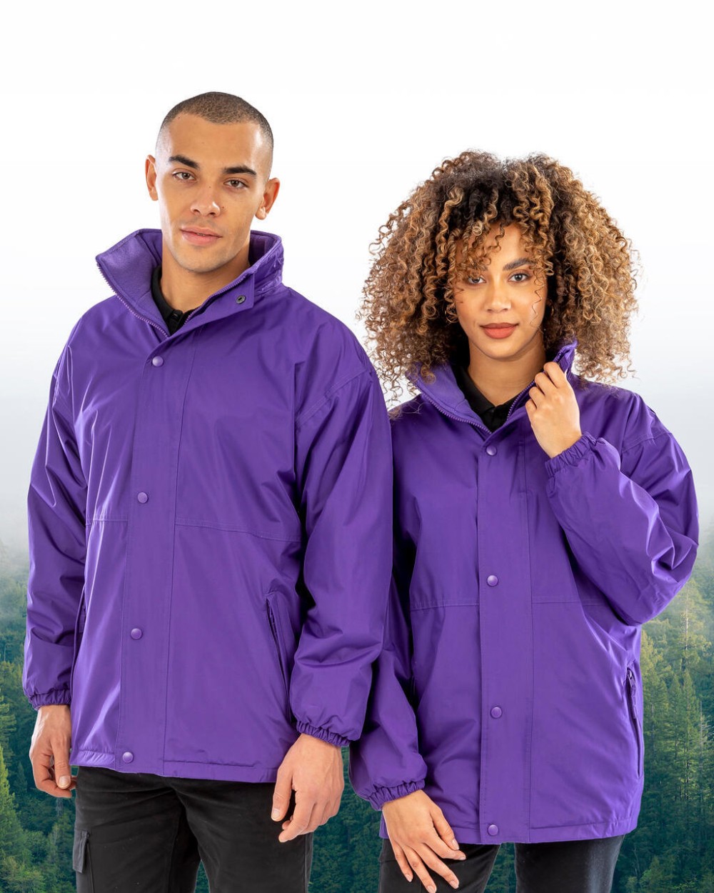 Jassen RESULT Recycled Fleece Lined Stomdri 4000 Jacket voor bedrukking &amp; borduring