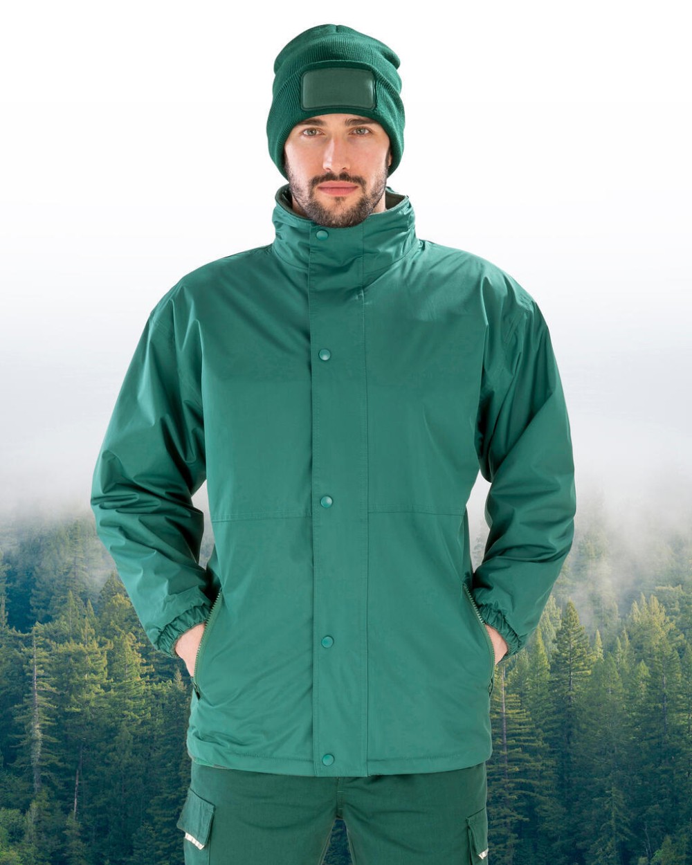 RESULT Recycled Fleece Lined Stomdri 4000 Jacket Jacken personalisierbar