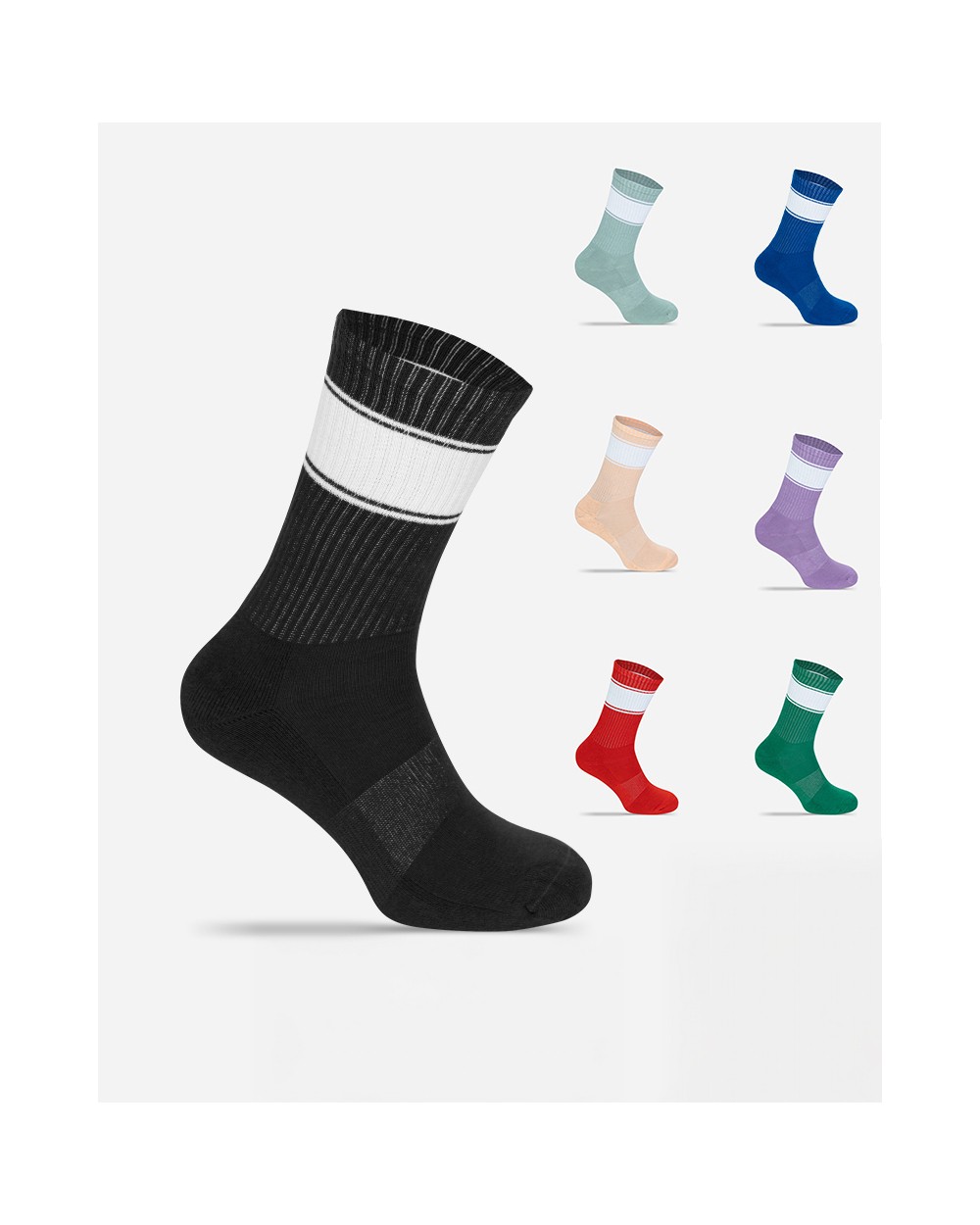 Ondergoed MR. SOCKS Tennis Socks Colored voor bedrukking &amp; borduring