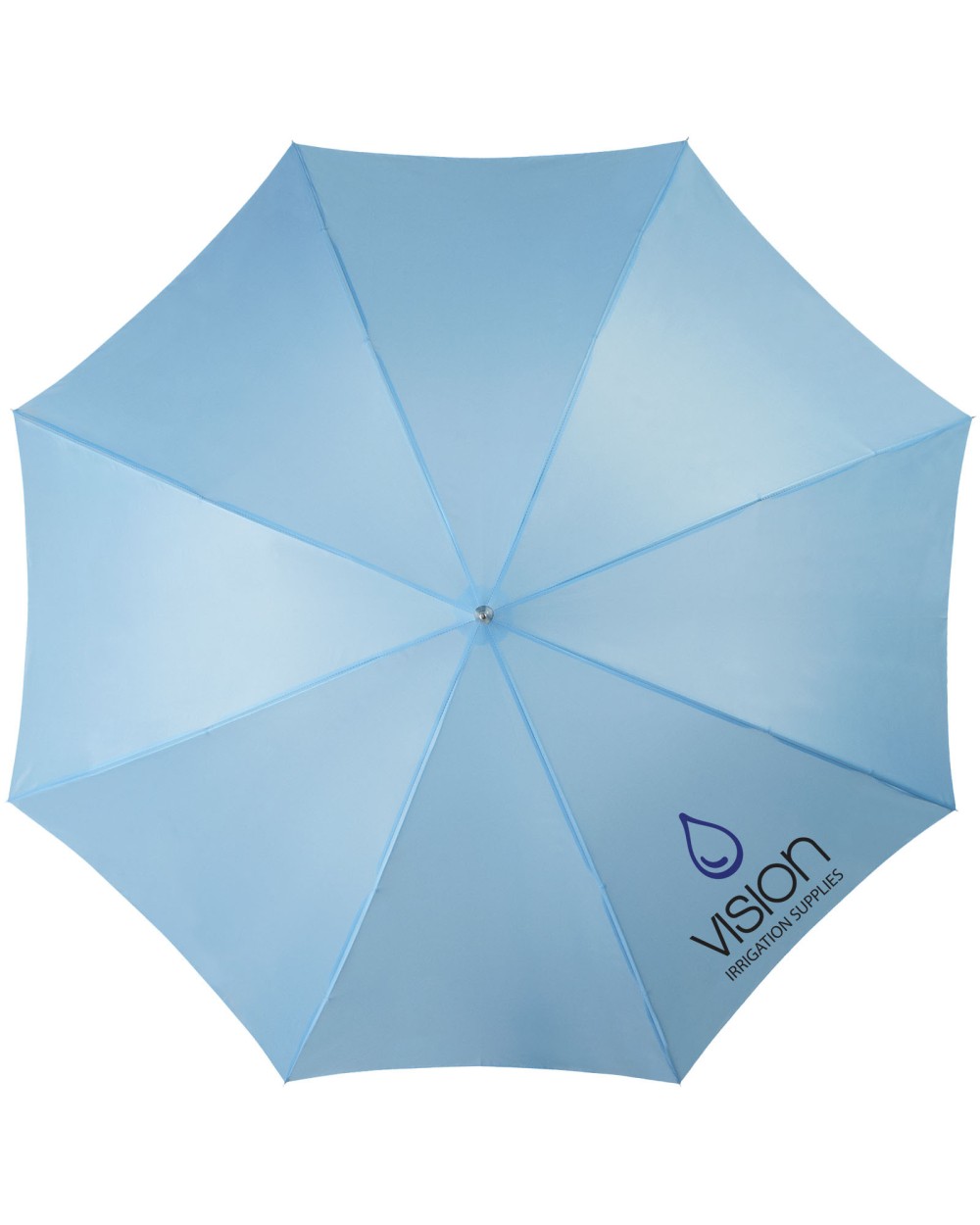 4DO Lisa 23" Automatikregenschirm mit Holzgriff Regenschirme personalisierbar