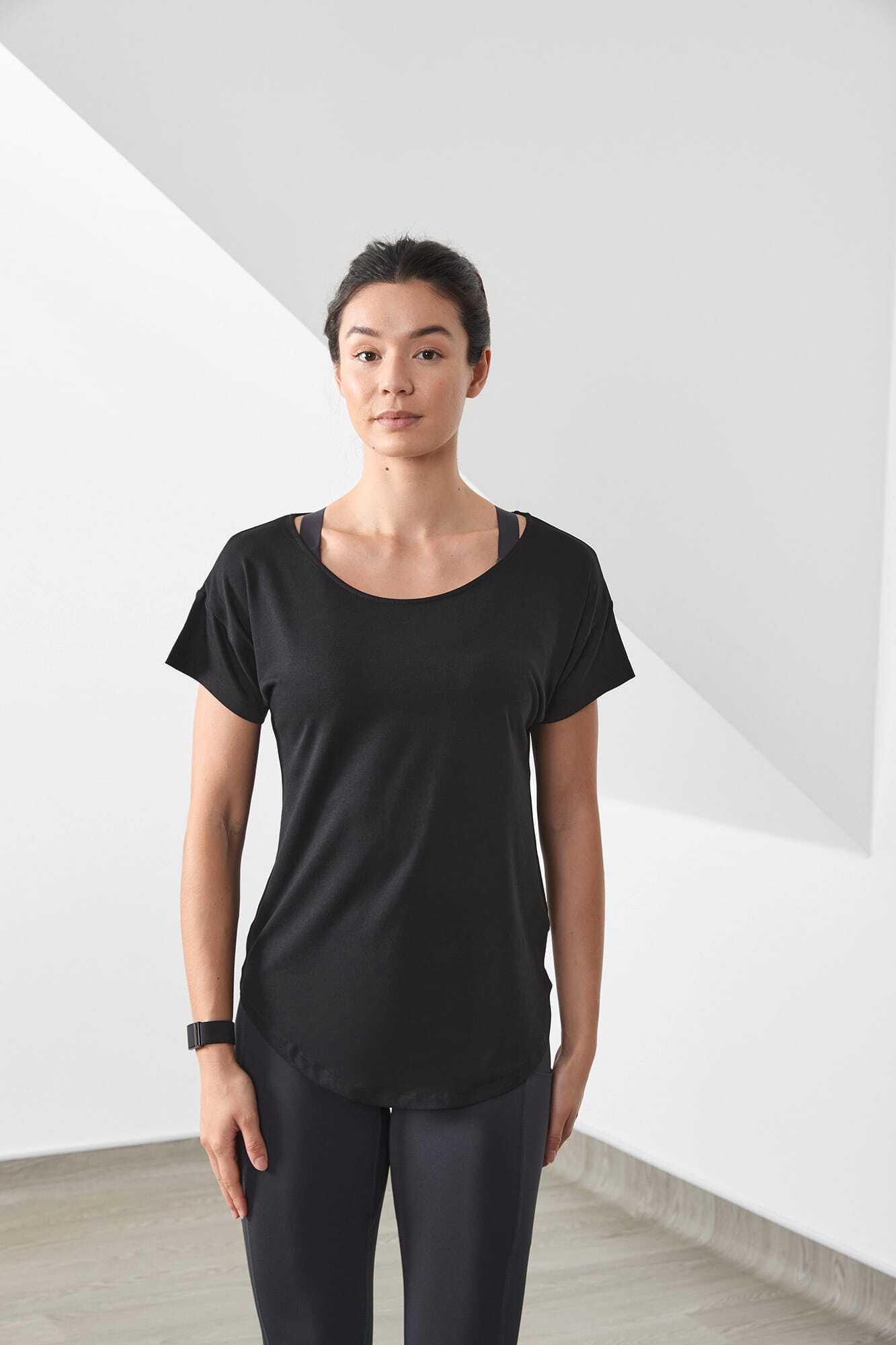 TOMBO Scoop neck damen-T-Shirt T-Shirts personalisierbar