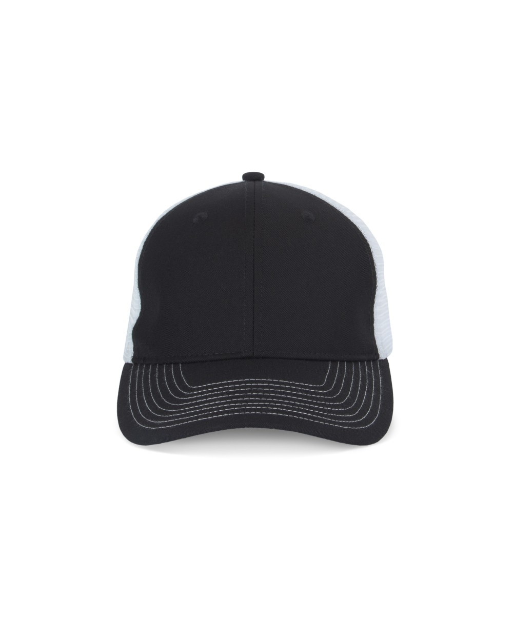 K-UP 6 Panel Trucker mit kontrastfarbenen Nähten Kappen personalisierbar