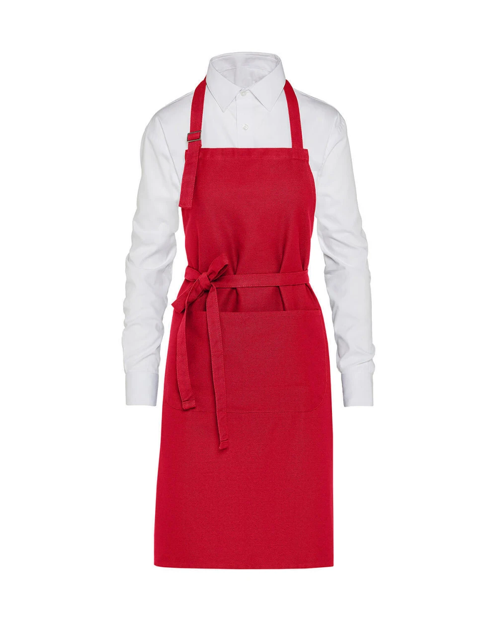 Schorten SG CLOTHING LISBON - Organic Heavyweight Bib Apron with Pocket voor bedrukking &amp; borduring