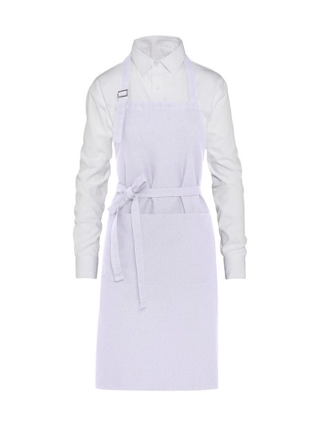 SG CLOTHING LISBON - Organic Heavyweight Bib Apron with Pocket /api/colors/7a92cd2d-10d2-40b4-928b-296bb7487506 personnalisable