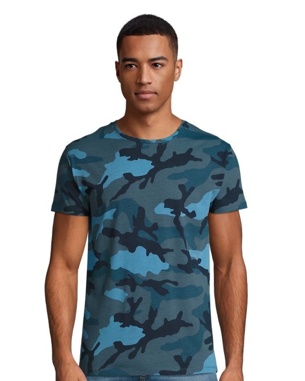 T-shirts SOL'S Camo Men voor bedrukking &amp; borduring