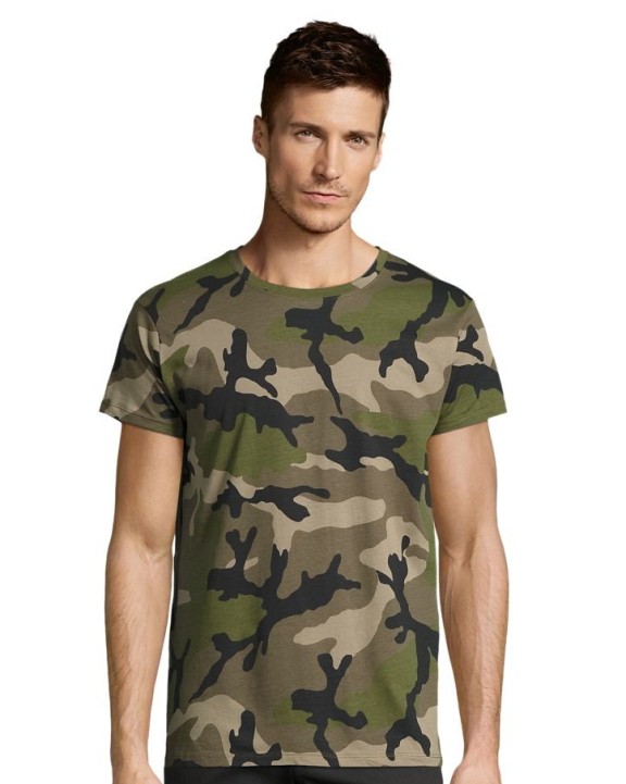 SOL'S Camo Men T-Shirts personalisierbar