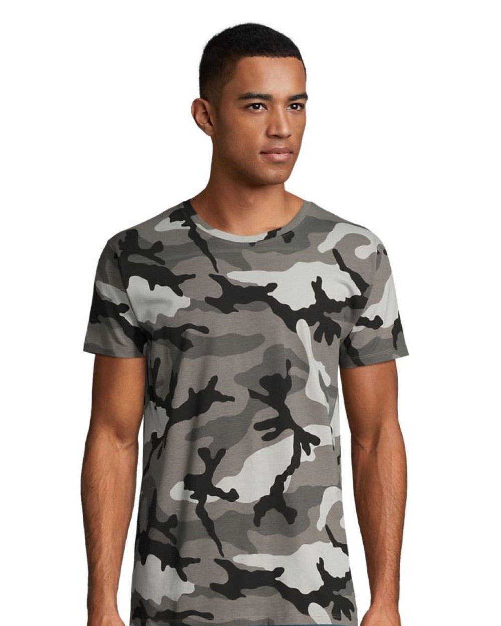 T-shirts SOL'S Camo Men voor bedrukking &amp; borduring