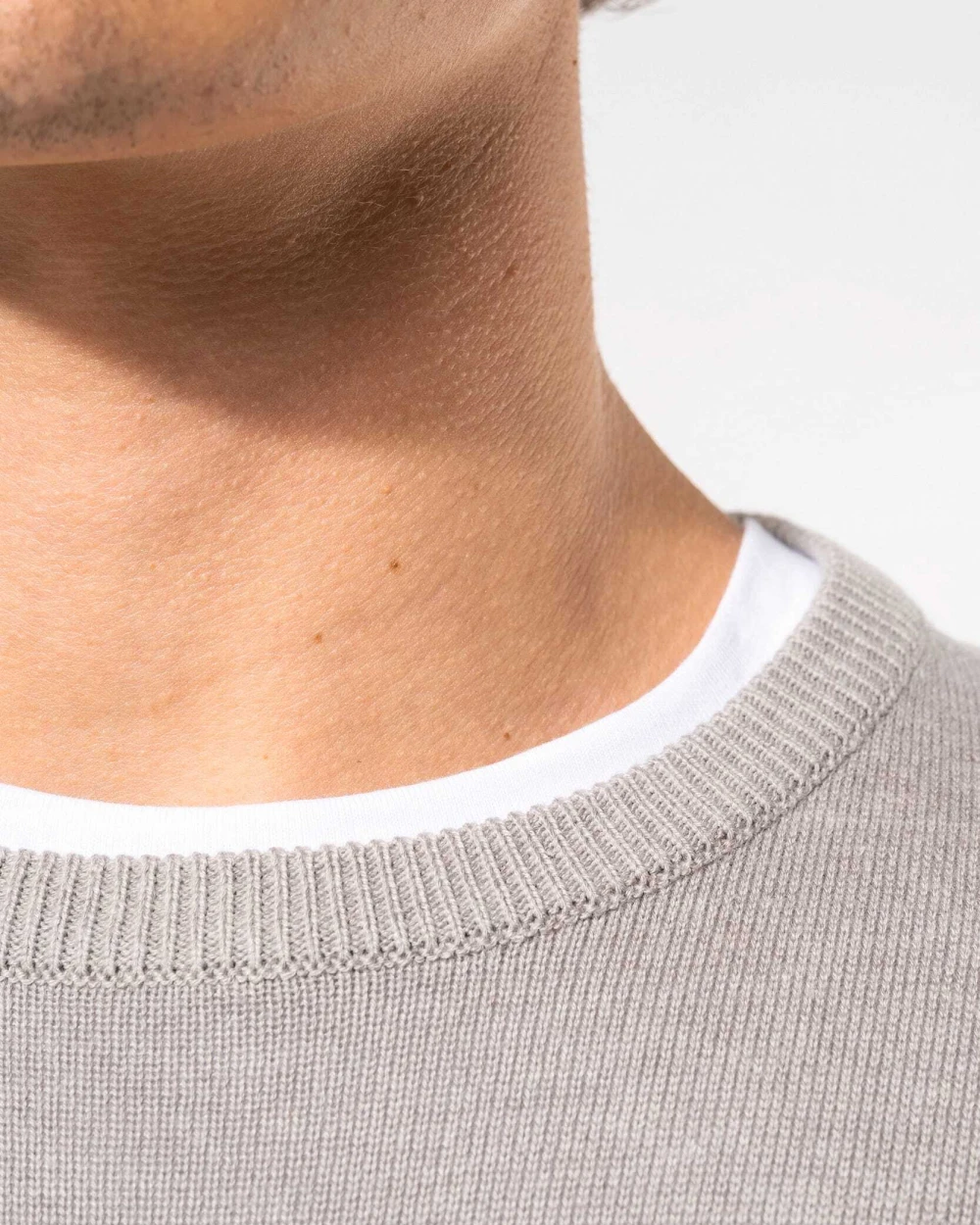 Truien KARIBAN Herenpullover met ronde hals voor bedrukking &amp; borduring