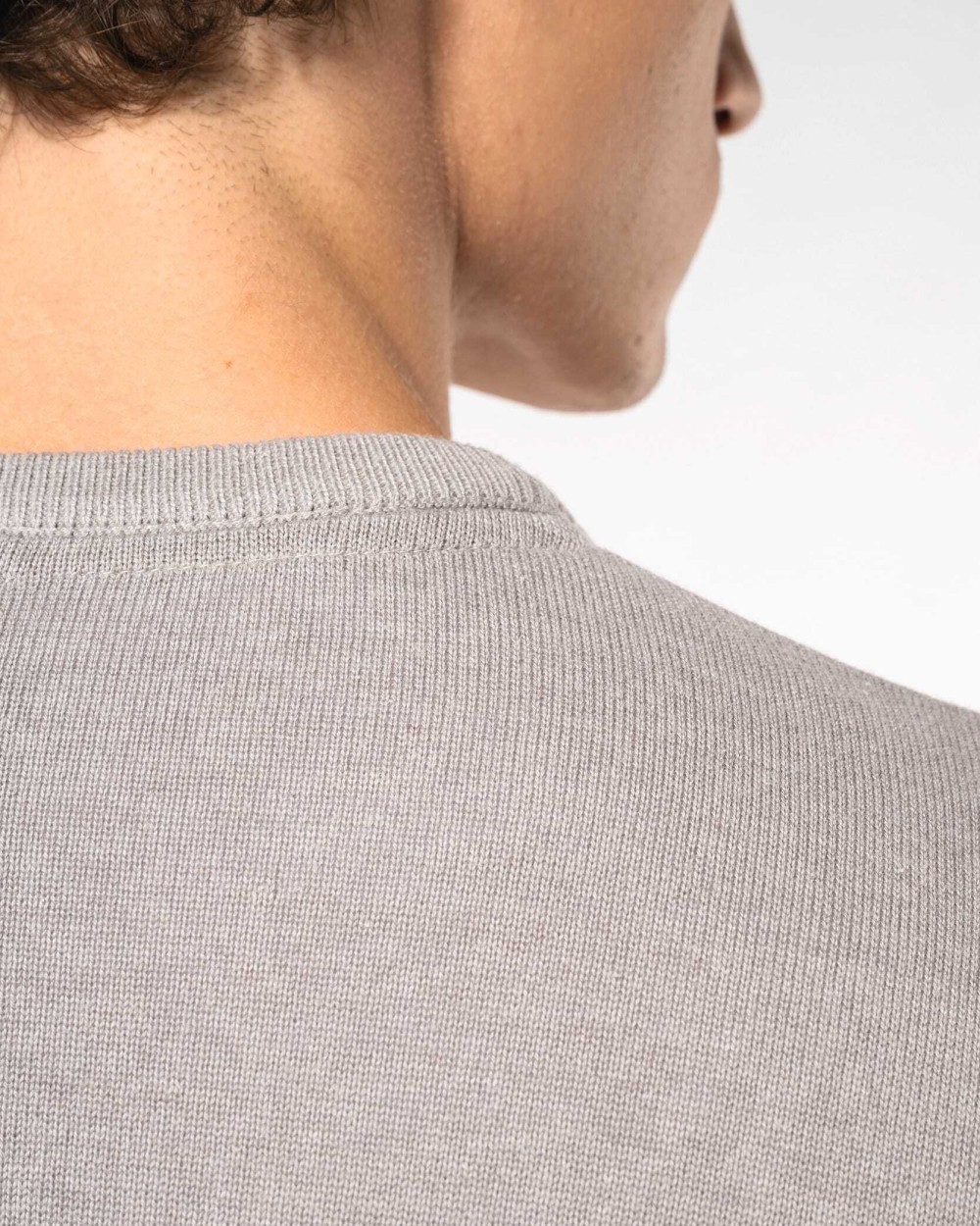 KARIBAN Herren Pullover Rundhals Pullovers personalisierbar