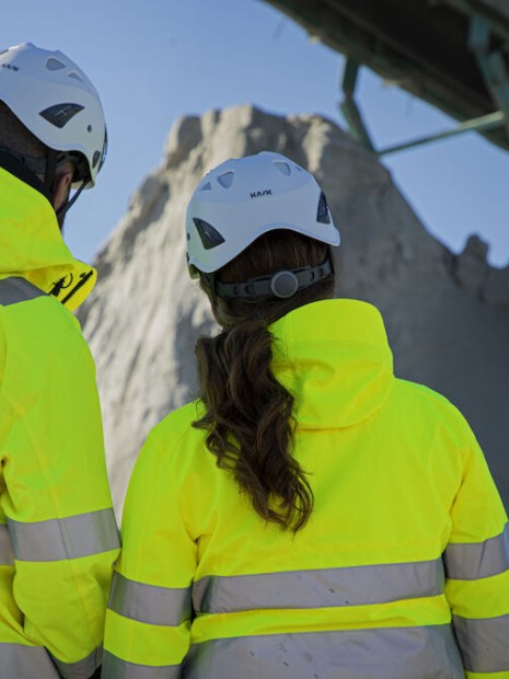 Softshells à personnaliser PROJOB 6424 PARKA SOFTSHELL DOUBLEE FEMME - EN ISO 20471 CLASSE 3/2 