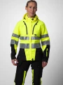 Softshells à personnaliser PROJOB 6424 PARKA SOFTSHELL DOUBLEE FEMME - EN ISO 20471 CLASSE 3/2 