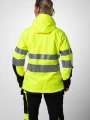 Softshells à personnaliser PROJOB 6424 PARKA SOFTSHELL DOUBLEE FEMME - EN ISO 20471 CLASSE 3/2 