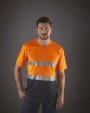 T-Shirts personnalisable YOKO T-shirt col V haute visibilité Top Cool