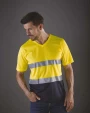 T-shirts YOKO Top Cool - Hi-Vis T-shirt V-hals voor bedrukking &amp; borduring