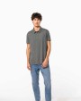KARIBAN Jersey-Kurzarm-Polohemd für Herren Poloshirts personalisierbar