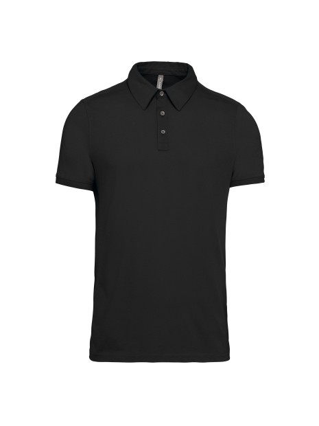 KARIBAN Polo jersey manches courtes homme /api/colors/b9fdad4a-5e94-45cb-8c03-c08b349b28c3 personnalisable