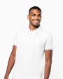 KARIBAN Jersey-Kurzarm-Polohemd für Herren Poloshirts personalisierbar