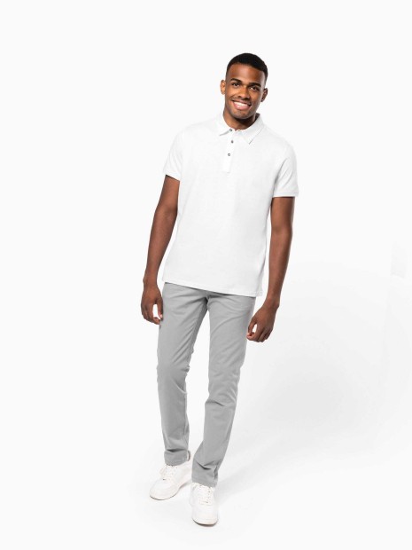 Polos à personnaliser KARIBAN Polo jersey manches courtes homme 