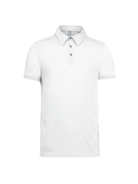 KARIBAN Polo jersey manches courtes homme /api/colors/7a92cd2d-10d2-40b4-928b-296bb7487506 personnalisable