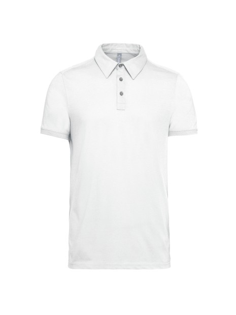 KARIBAN Polo jersey manches courtes homme /api/colors/7a92cd2d-10d2-40b4-928b-296bb7487506 personnalisable