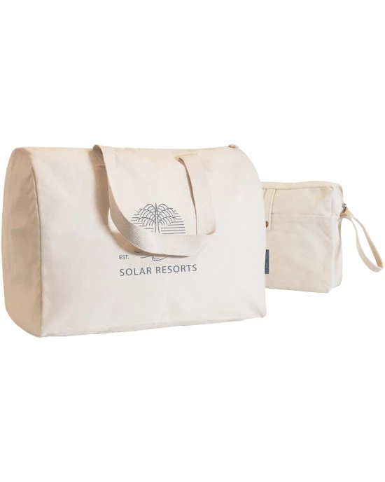 Sacs & Bagagerie personnalisable Citizen Green Citizen Green Combio organic cotton travel bag and pouch