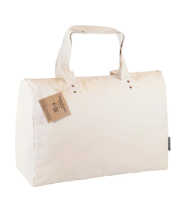 Sacs & Bagagerie personnalisable Citizen Green Citizen Green Combio organic cotton travel bag and pouch