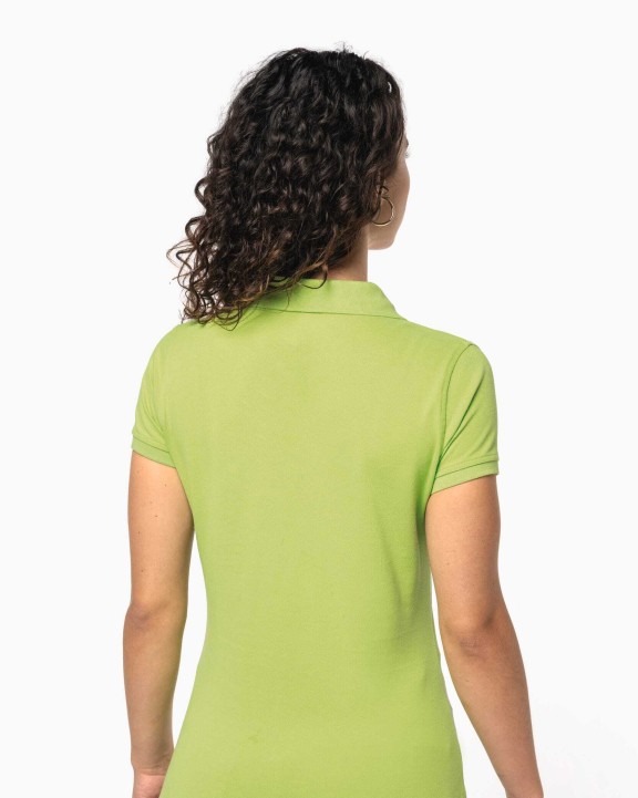 KARIBAN Damen Poloshirt aus Baumwollpiqué Poloshirts personalisierbar