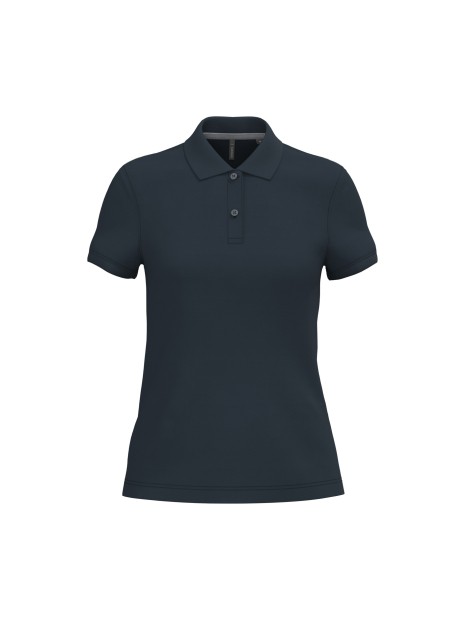 KARIBAN Polo manches courtes femme /api/colors/b68891a9-1d28-4f7a-8deb-775c45027afd personnalisable