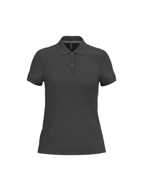 KARIBAN Polo manches courtes femme /api/colors/3664e9be-231a-44a8-bacd-707b001b474c personnalisable