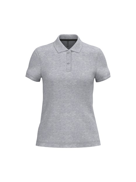 KARIBAN Polo manches courtes femme /api/colors/a37ac46b-201c-43db-9085-8f3a99c04b1c personnalisable
