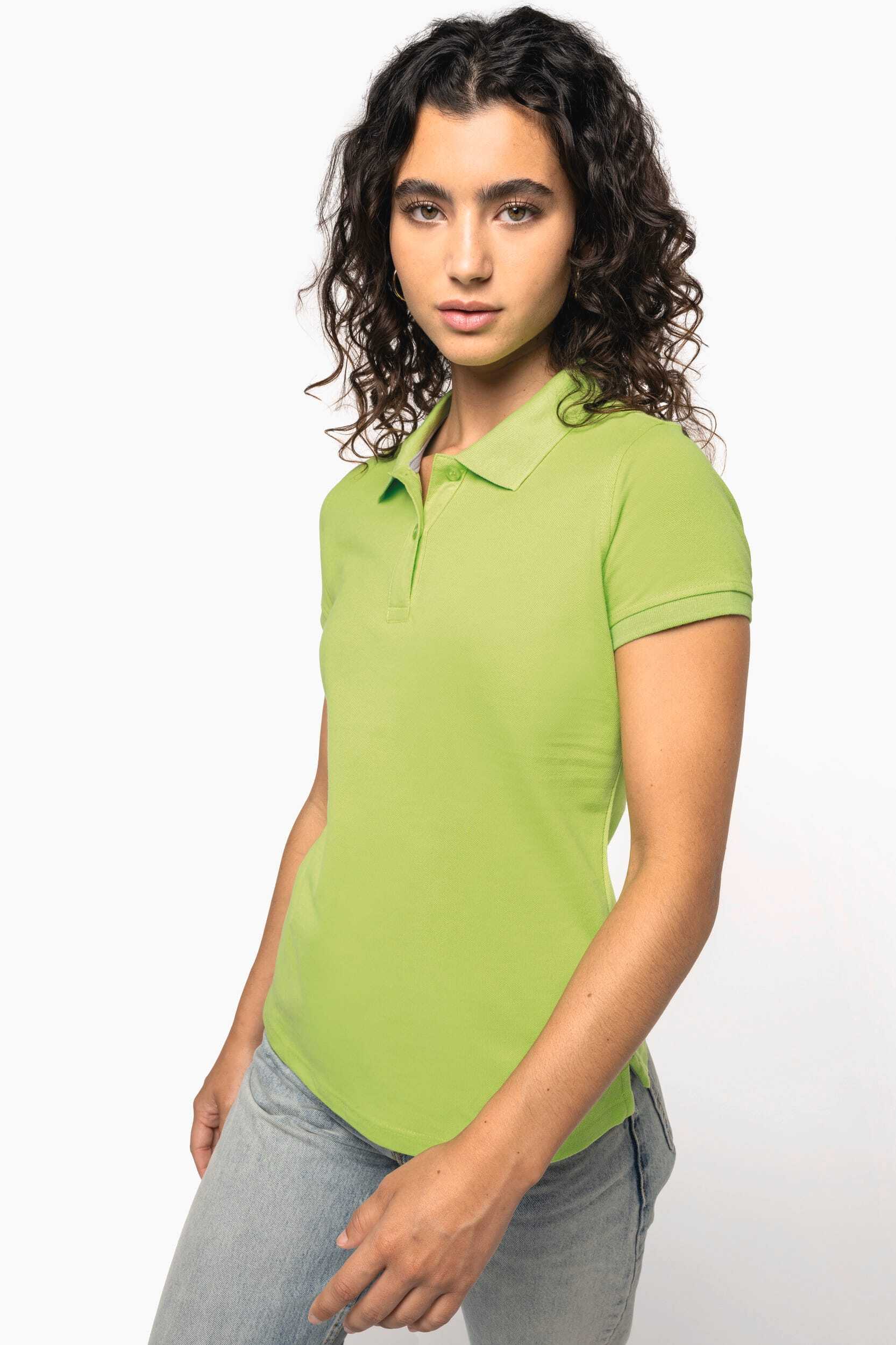 Polos personnalisable KARIBAN Polo manches courtes femme
