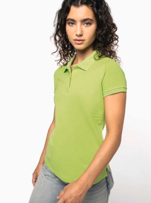 Polo manches courtes femme