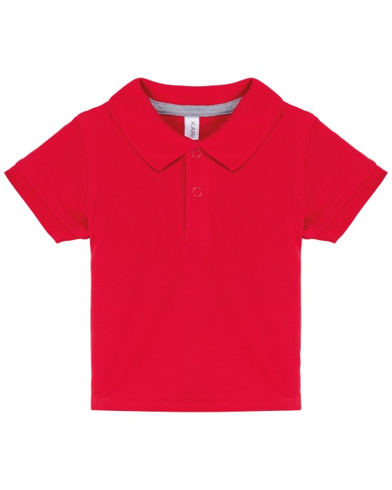 Articles bébés personnalisable Kariban Polo manches courtes bébé